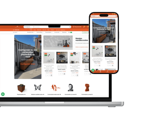 Website Kunst van staal