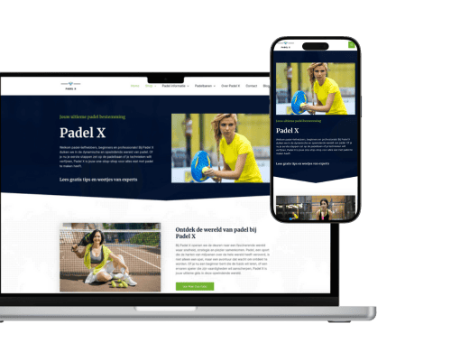 Website Padel X