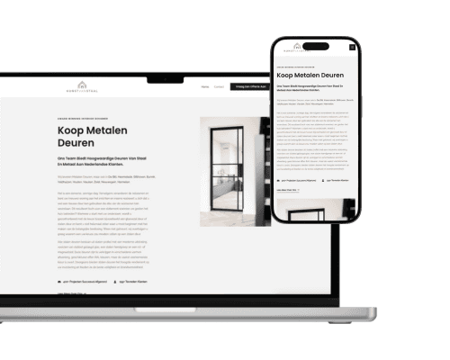 Website metaal-deuren.nl